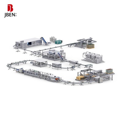 Complete bottle Pure Drinking Coconut Water Making Machine / Small Bottle Water Production Line