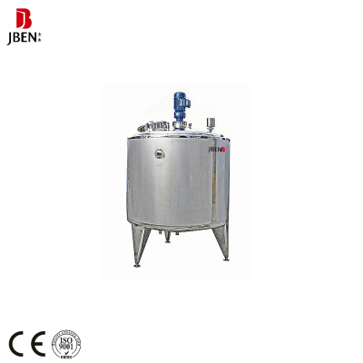 5000L 8000L Stainless Steel Double Jacketed Mixing Tank Price